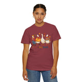 Funny Fall Goose Shirt, Just a Fall Goose Autumn Graphic Tee, Cute Cozy Gift for Bird Lover, Thanksgiving and October Outfit for Her