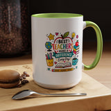 Best Teacher Appreciation Mug, Teachers Make a Difference Coffee Cup, Thank You Gift for Educator, End of Year or Christmas Keepsake