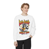 Funny Dad Band Comfort Colors Sweatshirt, Raccoon Rock Band Crewneck, World Tour Ends at 9 PM Sweatshirt, Father's Day Gift