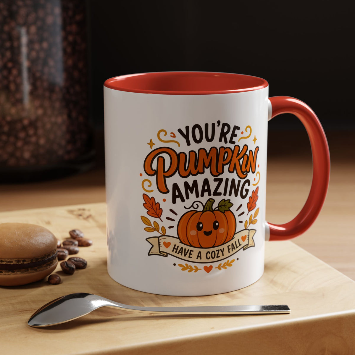 Youre Pumpkin Amazing Mug, Cute Fall Appreciation Coffee Cup, Cozy Autumn Gift for Friend, Teacher, Coworker or Pumpkin Lover