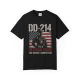 DD-214 Veteran Shirt, It's a Veteran Thing T Shirt, Military Veteran Gift, US Army Shirt, Patriotic American Flag Tee, Veteran Pride Top