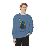 Academically Unstoppable Frog Sweatshirt, Funny Teacher Shirt, Book Lover Gift for Educator, Back to School Outfit, Classroom Crewneck