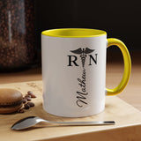 Personalized RN Coffee Mug, Registered Nurse Gift, Custom Nurse Name Mug, Nursing School Graduation Gift, RN Appreciation Cup