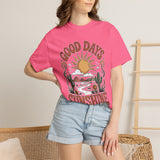 Positive Sunshine Comfort Colors Shirt, Good Days Sunshine Graphic Tee, Retro Desert Nature Shirt, Boho Summer Aesthetic Tee