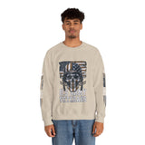 US Army Veterans Sweatshirt, Military Skull Crewneck, American Flag Veteran Pullover, Army Veteran Gift, Memorial Day or Veterans Day