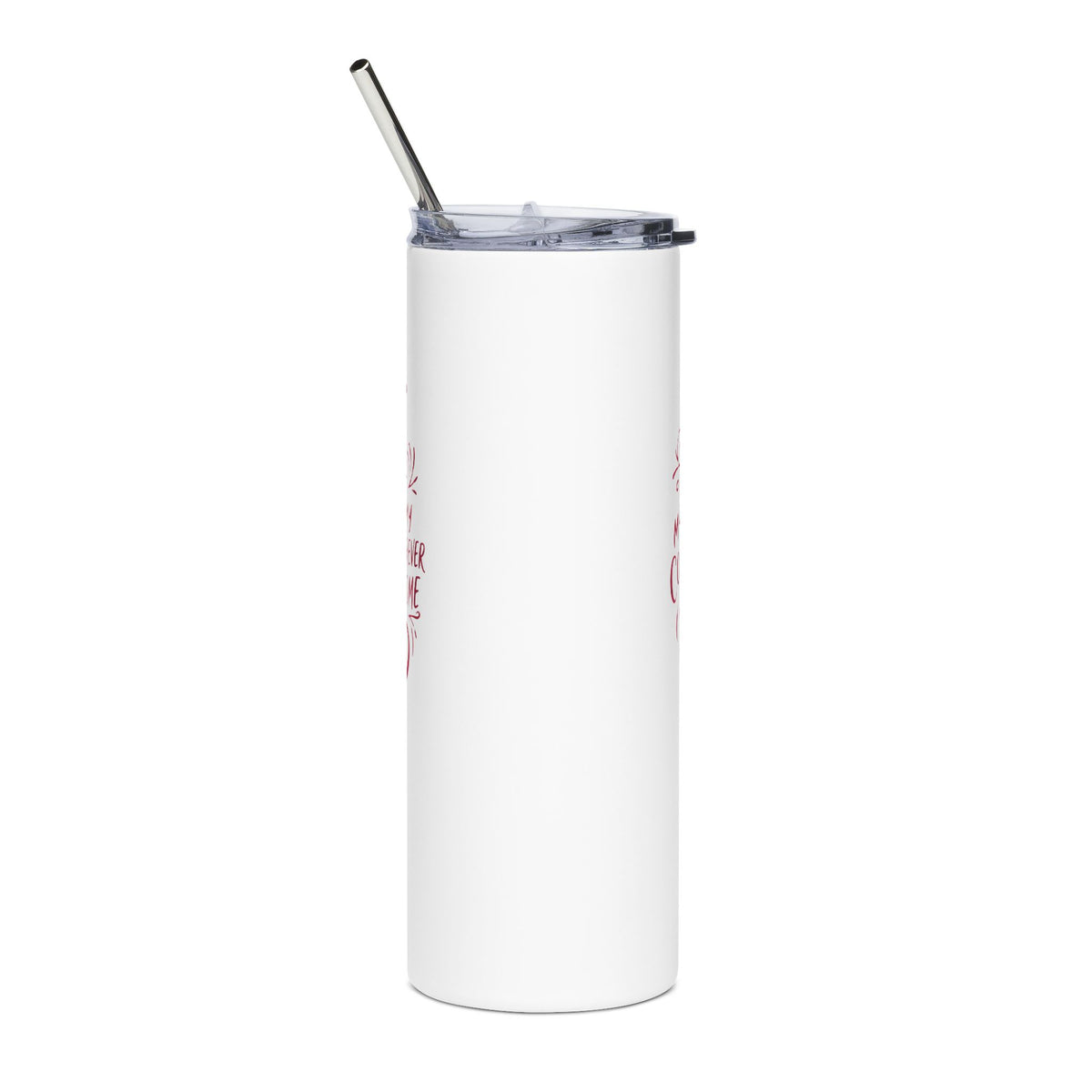 Mom Love Skinny Tumbler, Mothers Day Gift for Mom, Sentimental Mom Coffee Cup, Heartfelt Drinkware, Gift from Daughter or Son