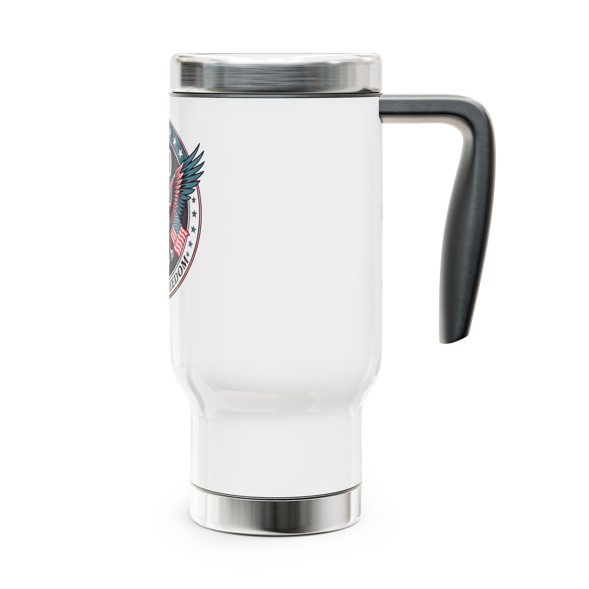 America 250 Travel Mug, 250 Years of Freedom Stainless Steel Cup, Patriotic USA Gift, 4th of July Drinkware, American Eagle Gift