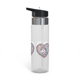 Unicorn Water Bottle for Girls, Cute Pastel Rainbow Drink Bottle, Magical School Water Bottle, Unicorn Lover Gift, Birthday Gift for Kids