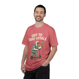 Funny Off To Take Vitals Comfort Colors Shirt, Duck Healthcare Worker Tee, Medical Humor Graphic T Shirt, Clinic Staff Gift