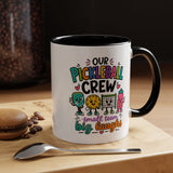 Funny Pickleball Team Mug, Our Pickleball Crew Coffee Mug, Pickleball Player Gift, Cute Sports Mug for Teammates and Friends