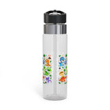 Dinosaur Water Bottle for Kids, Roar Some Dino Drink Bottle, Fun School Water Bottle for Boys, Birthday Gift, Dinosaur Party Favor