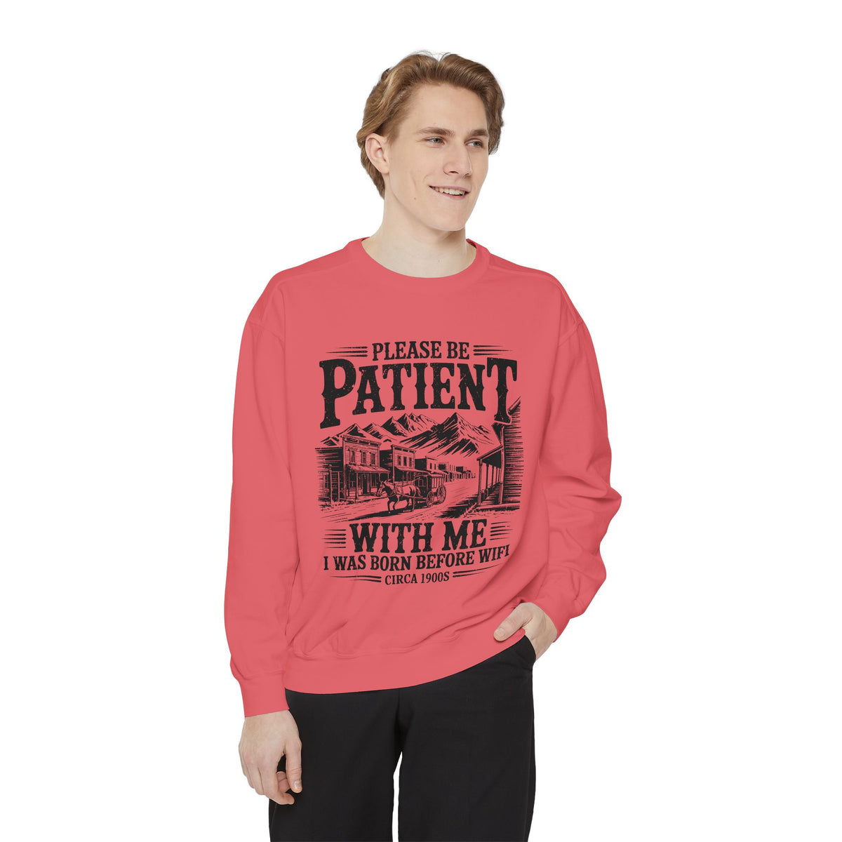 Please Be Patient With Me Sweatshirt, Mental Health Reminder Crewneck, Kindness Quote Sweatshirt, Comfort Gift for Friends