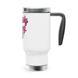 Absolutely Not Travel Mug with Handle, Funny Sarcastic Coffee Cup, Sassy Gift for Best Friends, Coworkers and Adults