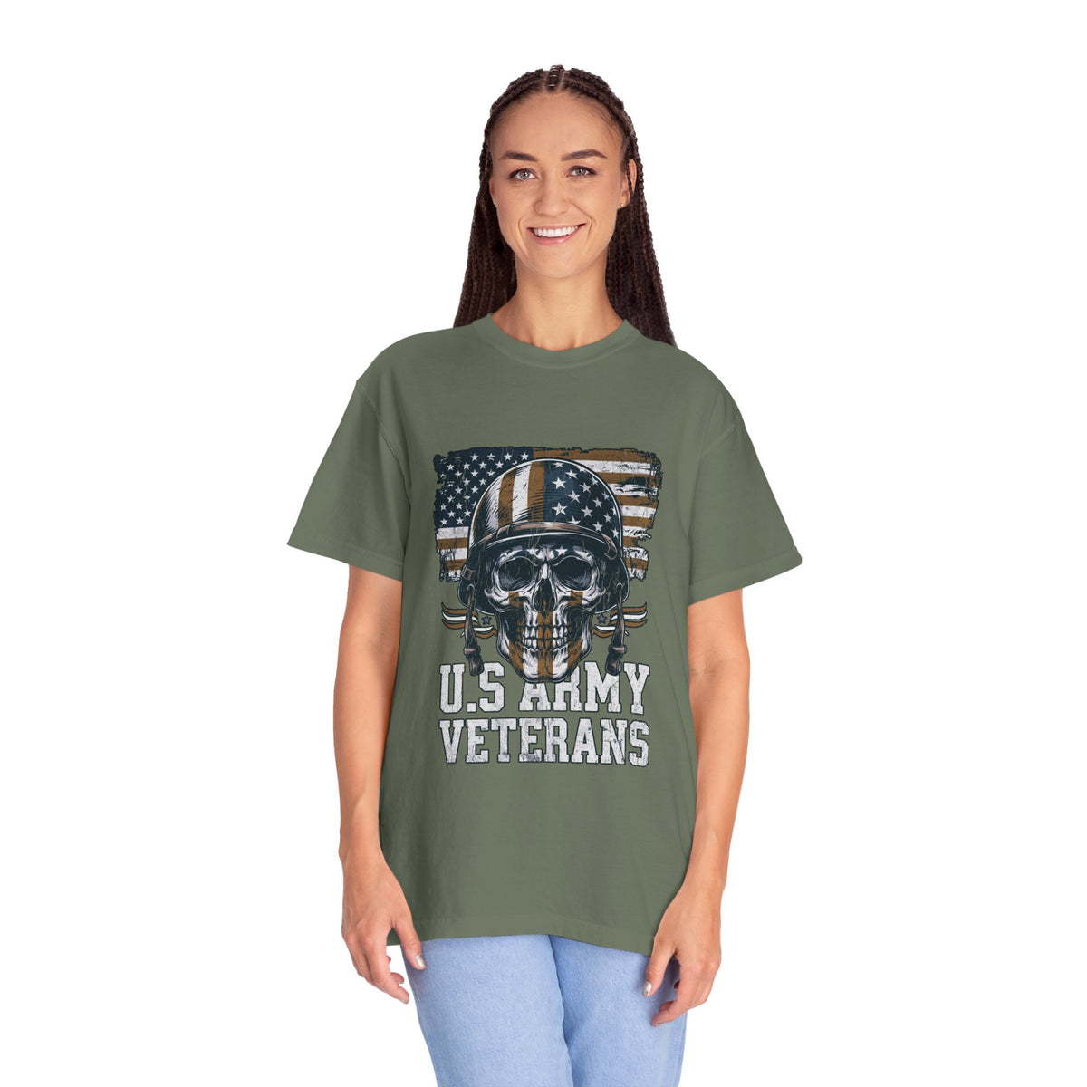 U.S. Army Veterans Shirt, Military Skull T Shirt, Patriotic American Flag Tee, Veteran Gift, Army Veteran Shirt, Veterans Day Gift