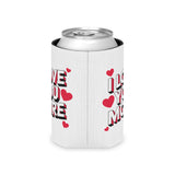 I Love You More Can Cooler, Romantic Drink Sleeve, Cute Valentine's Day Gift for Couples, Anniversary Gift for Girlfriend or Wife