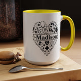 Personalized Nurse Coffee Mug, Custom Nurse Name Gift, RN Appreciation Mug, Nursing Graduation Gift, Healthcare Worker Coffee Cup