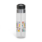 Personalized Teacher Water Bottle, Cute Teacher Gift for Classroom, Educator Appreciation Gift, School Staff Bottle, Back to School Gift