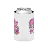 Christian Can Cooler, Jesus I Trust in You Drink Sleeve, Floral Faith Gift for Women, Catholic Gift, Religious Party Favor