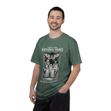National Parks Gothic Comfort Colors Shirt, Protect Our National Parks Graphic Tee, Cryptid Nature Lover Shirt, Spooky Outdoor Apparel