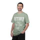 Retired From Service Not From Duty Shirt, Military Retirement T-Shirt, Veteran Gift for Men or Women, Patriotic Eagle Veterans Day Tee