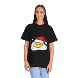 Egg-Cited for Christmas Shirt, Funny Fried Egg T-Shirt, Cute Food Pun Holiday Tee, Christmas Breakfast Gift for Brunch Lover or Cook