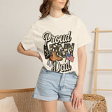 Proud Army Dad Shirt, Military Dad Graphic Tee, Patriotic Father T-Shirt, Army Family Support Gift, Veteran Dad Apparel