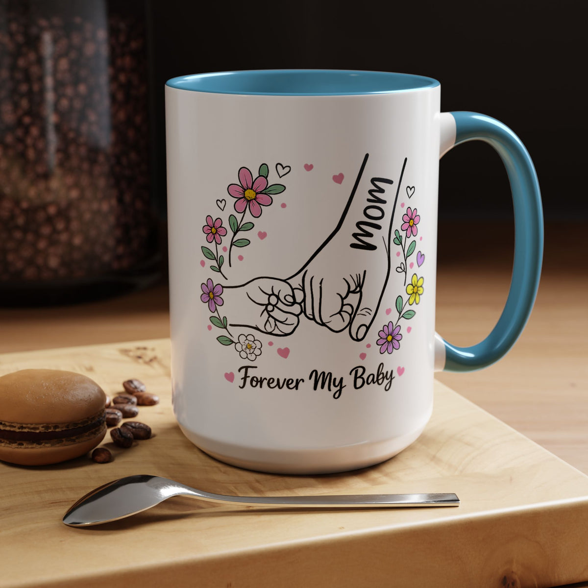 Forever My Baby Mug, Mother Daughter Gift, Son Gift From Mom, Pinky Promise Coffee Mug, Family Love Cup, Sentimental Gift