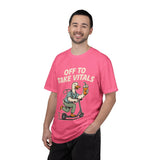 Funny Off To Take Vitals Comfort Colors Shirt, Duck Healthcare Worker Tee, Medical Humor Graphic T Shirt, Clinic Staff Gift