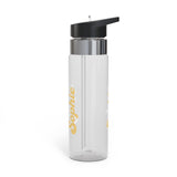 Personalized Transparent Water Bottle for Women, Custom Name Drinkware, Inspirational Gift for Her, Everyday Hydration, School or Work