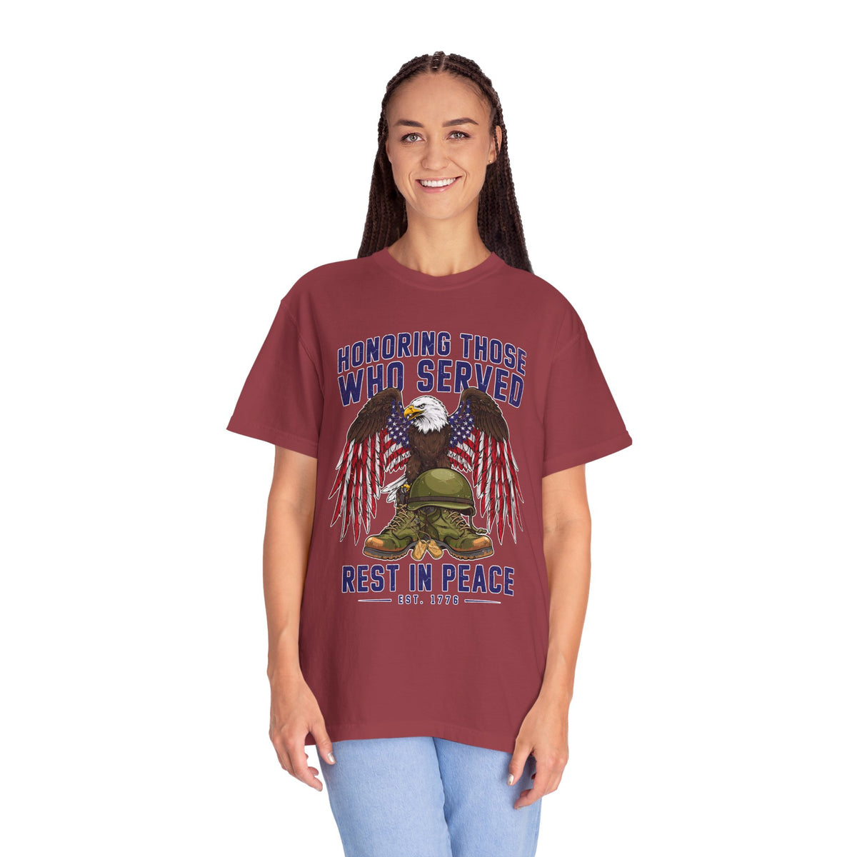 Honoring Those Who Served Shirt, Military Memorial T-Shirt, Fallen Soldier Tribute, Veteran Remembrance Gift, Patriotic Eagle Tribute Tee