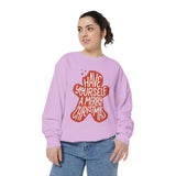 Have Yourself a Merry Christmas Sweatshirt, Gingerbread Cookie Crewneck, Cute Holiday Baking Pullover, Christmas Gift for Baker or Teacher