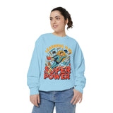 Teacher Superpower Comfort Colors Sweatshirt, Learning Is My Superpower Sweatshirt, Teacher Appreciation Gift, Back To School Crewneck