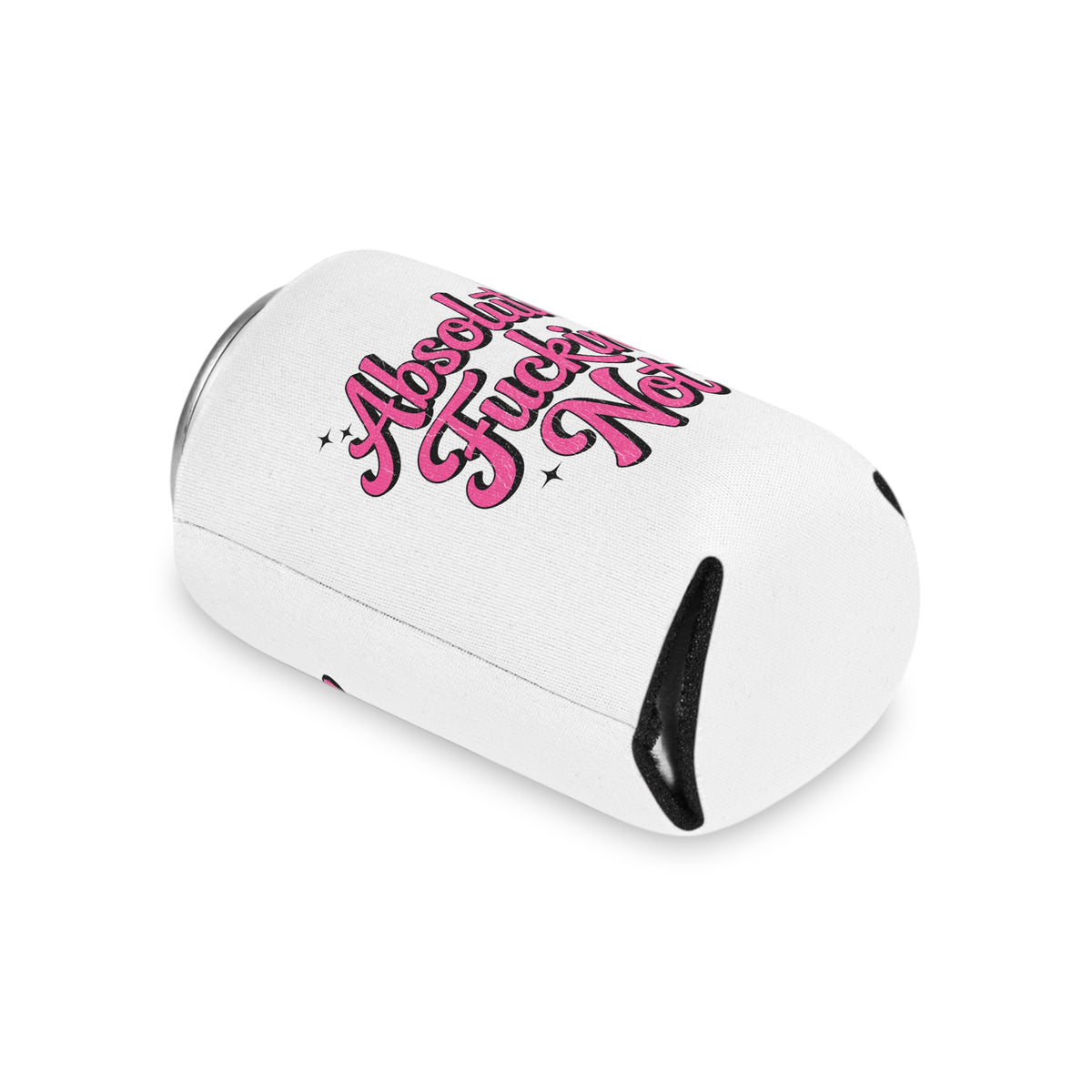 Absolutely Not Can Cooler, Funny Sarcastic Drink Sleeve, Sassy Gift for Best Friends, Coworkers and Adults
