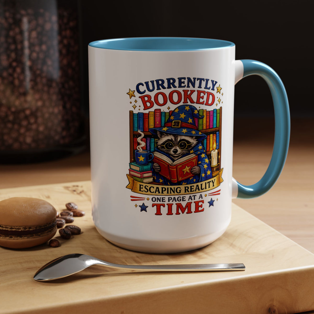 Currently Booked Reading Mug, Book Lover Coffee Mug, Funny Bookworm Gift, Reader Mug for Book Lovers, Cozy Literary Cup