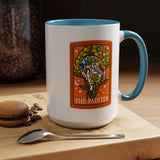Painter Tarot Card Mug, Artist Coffee Mug, Creative Artist Gift, The Painter Art Lover Cup, Unique Painting Gift for Women and Men