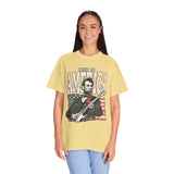 Abraham Lincoln Guitar Shirt, Funny This Is America Graphic, Gift for History Teachers and Music Lovers, Fourth of July Party Outfit