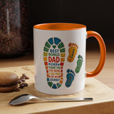 Personalized Bonus Dad Mug, Custom Stepdad Coffee Mug with Kids Names, Father's Day Gift for Bonus Father, Family Appreciation Cup