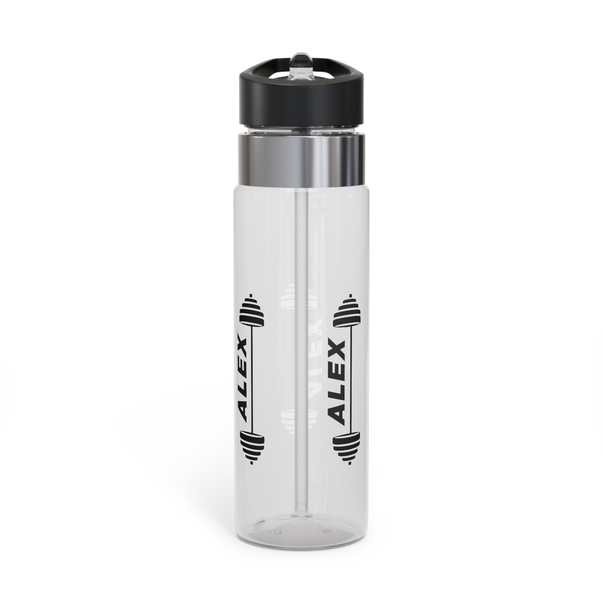 Custom Gym Water Bottle, Personalized Name Workout Bottle, Fitness Gift, Reusable Sports Drink Bottle, Birthday Gift, Hydration Bottle