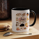 Personalized Cat Mom Mug, Custom Crazy Cat Lady Coffee Mug, Cat Lover Gift with Name, Cute Cat Mom Mug for Women
