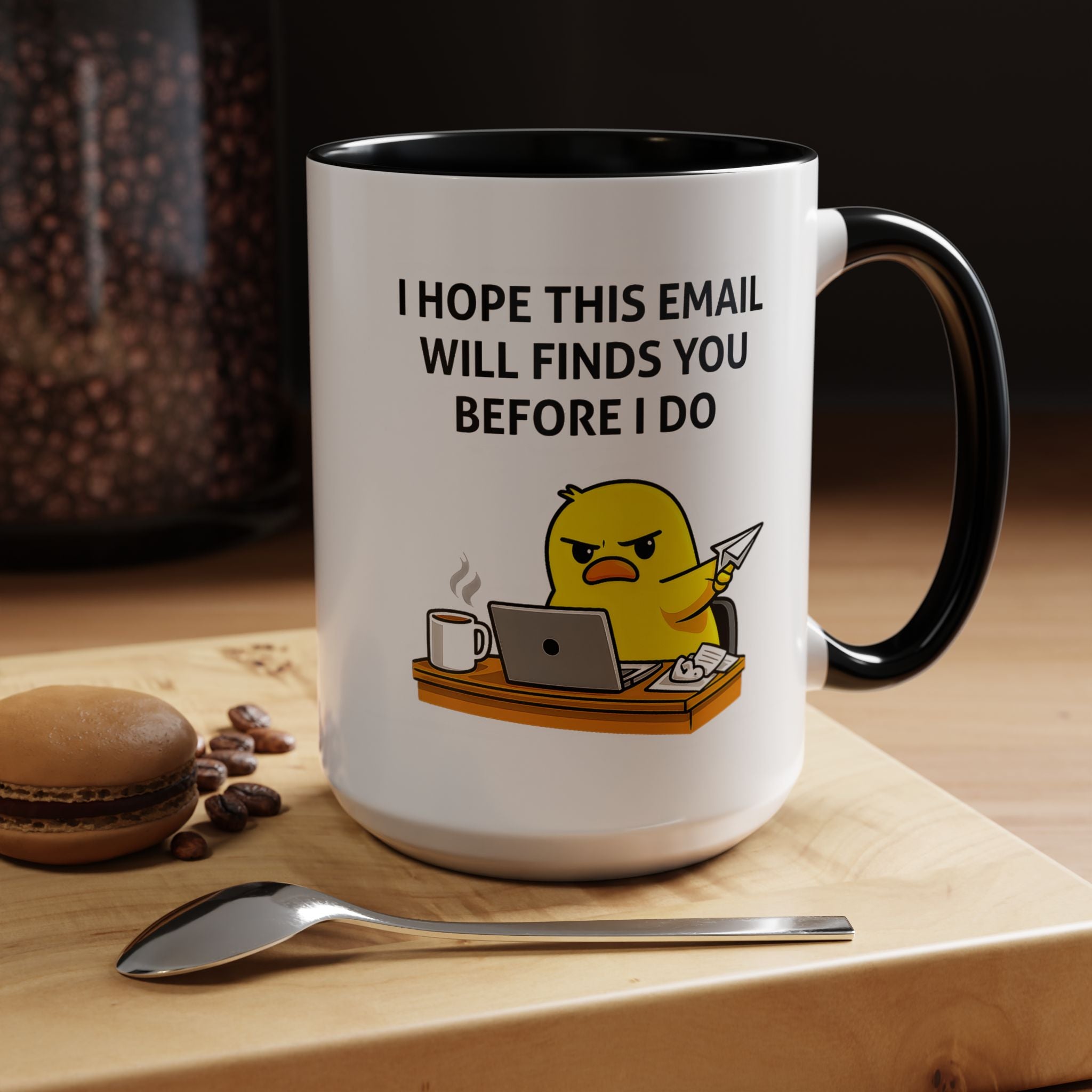 Office Worker Coffee Mug Coworker Gift Desk Job Cup Funny Email Lover Tea Mug For Boss