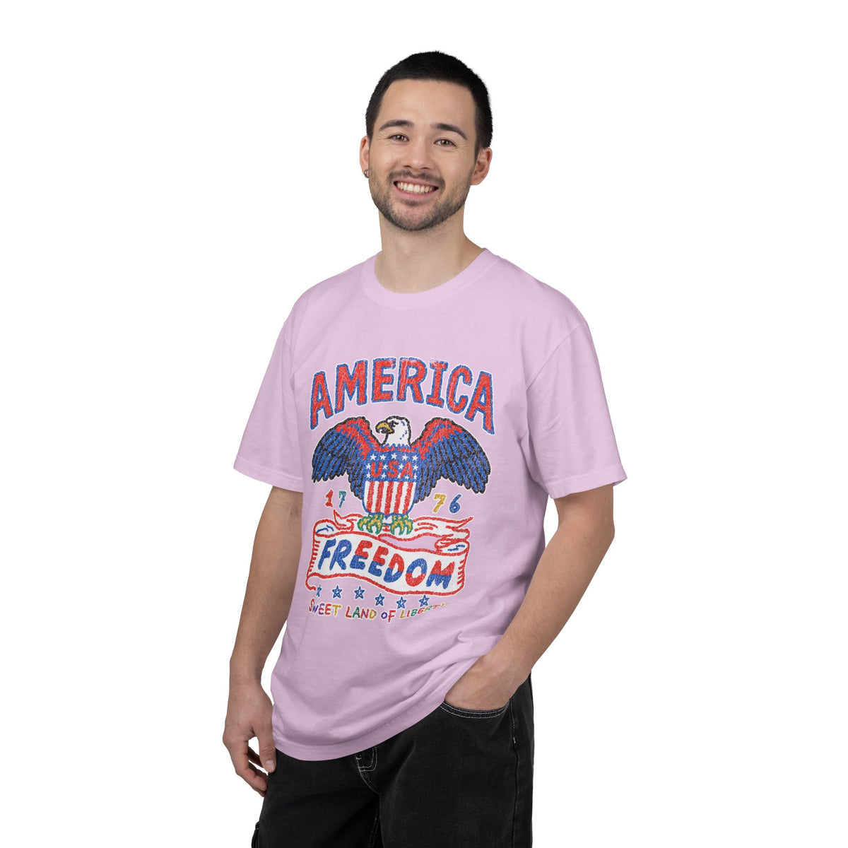 American Eagle Shirt, Patriotic USA Graphic Tee, Vintage Americana T Shirt, Fourth of July Outfit, American Pride Gift for Men and Women
