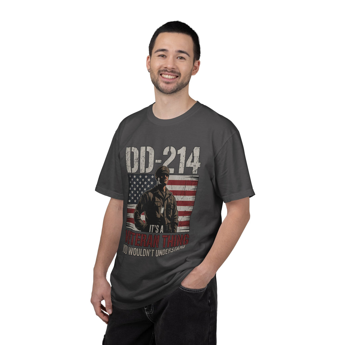 DD-214 Veteran Shirt, It's a Veteran Thing T Shirt, Military Veteran Gift, US Army Shirt, Patriotic American Flag Tee, Veteran Pride Top