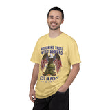 Honoring Those Who Served Shirt, Military Memorial T-Shirt, Fallen Soldier Tribute, Veteran Remembrance Gift, Patriotic Eagle Tribute Tee