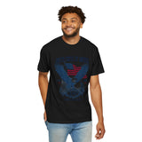 Patriotic Eagle Graphic T Shirt, America 250 Anniversary Tee, Vintage USA Flag Shirt, Fourth of July Americana Shirt for Men Women