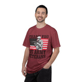Thank You US Army Veterans Shirt, Patriotic Soldier T-Shirt, Military Appreciation Gift, American Flag Tee for Veterans Day or Retirement