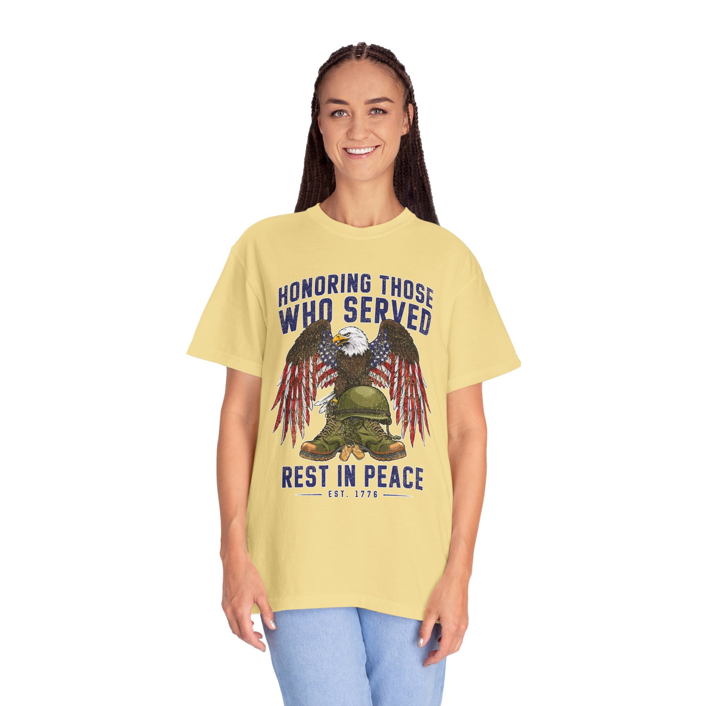 Honoring Those Who Served Shirt, Military Memorial T-Shirt, Fallen Soldier Tribute, Veteran Remembrance Gift, Patriotic Eagle Tribute Tee