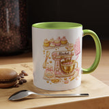 Baker Coffee Mug, Baking Lover Gift, Cute Baking Tools Mug, Pastry Chef Coffee Cup, Gift for Bakers, Kitchen Hobby Mug