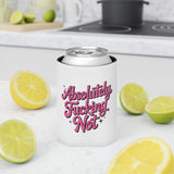 Absolutely Not Can Cooler, Funny Sarcastic Drink Sleeve, Sassy Gift for Best Friends, Coworkers and Adults