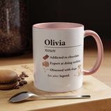 Personalized Definition Mug, Custom Name Coffee Mug for Women, Dog Lover Gift, Personalized Best Friend Mug, Unique Birthday Cup