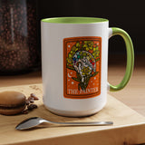 Painter Tarot Card Mug, Artist Coffee Mug, Creative Artist Gift, The Painter Art Lover Cup, Unique Painting Gift for Women and Men